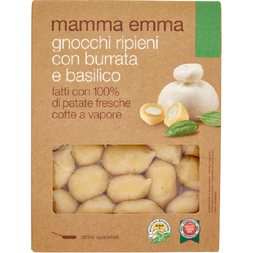 GNOCCHI BURRATA & BASILIC